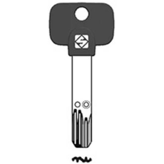 OEM 5 X Silca Mtk21rp Chiave Punzonata Nichel