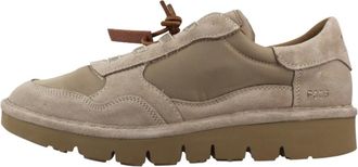 Panchic Schoenen, Dames, Beige, 39 EU, Nylon, Wave Slip On