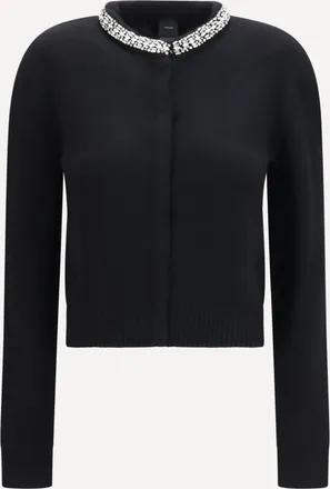 Pinko Cardigan Colonia con collo gioiello Woman XS