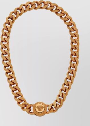 Versace chain medusa pendant necklace