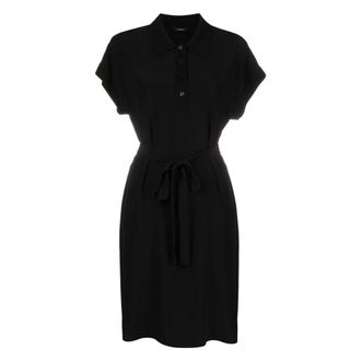 Joseph Rosemoore Dress - female - Joseph - Shirt Dresses - Black - M - Dresses