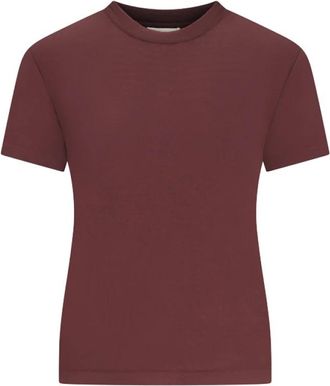 Magda Butrym Re 26 T Shirt 03 - Dames - T-shirts - Bruin - 2XS - Tops