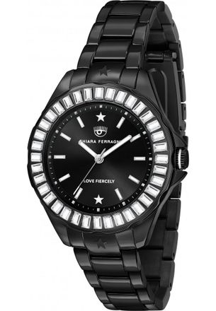 Chiara Ferragni Womens R1953101501 Ladies Sport Watch - Black - One Size