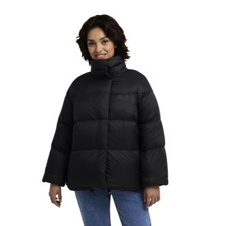 Jack Wolfskin Daunenjacke JACK WOLFSKIN ICY HILL JKT W RDS, Damen, Gr. XXL, schwarz, Obermaterial: 100% Polyamid. Futter: 100% Polyester. Wattierung: 90% Entendaune