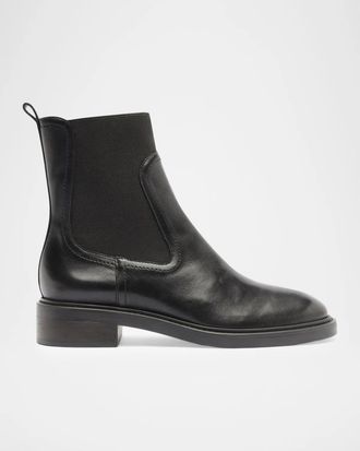 Schutz 35mm Olivia Leather Ankle Booties