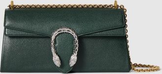 Gucci Dionysus Medium Shoulder Bag, Green, Leather