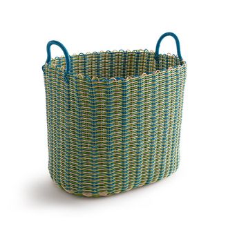 La Redoute Interieurs Gevlochten mand in scoubidou, Myca
