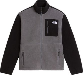 The North Face Yumiori Full Zip Fleecejacke f&uuml;r Damen | grau/schwarz