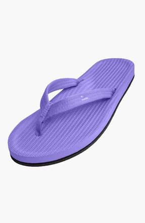 indosole Responsibly-Made Tire Sole Easy Living Flip Flops in Purple Haze at Nordstrom, Size 10