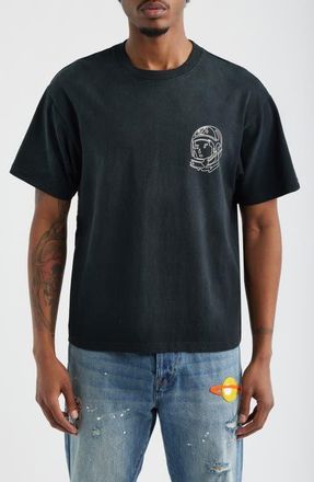 Billionaire Boys Club BB Faded Helmet Cotton Graphic T-Shirt in Black at Nordstrom, Size Xx-Large