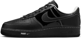 Nike Fitness, Heren, Zwart, 38 1/2 EU, Leer, Air Force 1 Low City Pack Paris Patent
