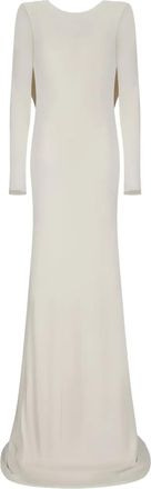New Arrivals cowl Roisin maxi dress - White