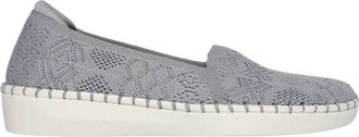 Skechers Dames Sepulveda Haakwerk Sneakers (Grijs)