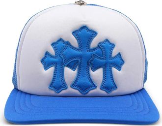 Chrome Hearts Cappello con applicazione Cemetery - Bianco