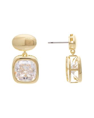 Rivka Friedman 18K Plated Cz Earrings
