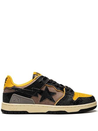 A Bathing Ape SK8 STA 5 M1 Yellow sneakers