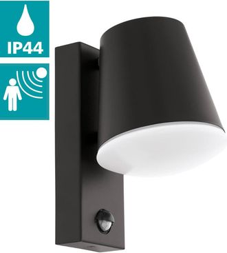 Eglo Caldiero Exterior Wall Light with Sensor- Anthracite | TJ Hughes
