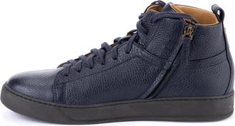 Henderson Mid-top Sneaker - Heren - Sneakers - Blauw - 43 1/2 EU - Su&egrave;de - Schoenen