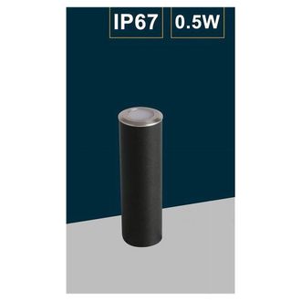 Trade Shop Trade Shop Traesio - Trade Shop - Faretto Segnapasso Led 0,5 W Punto Luce By Incasso For External Giardino Ip67 210