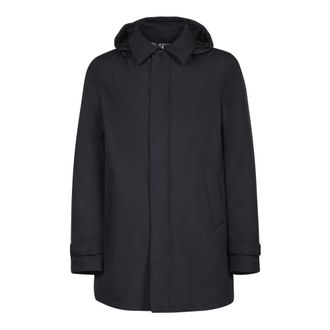 Herno Hombre, Abrigos, Negro, Talla: 4XL