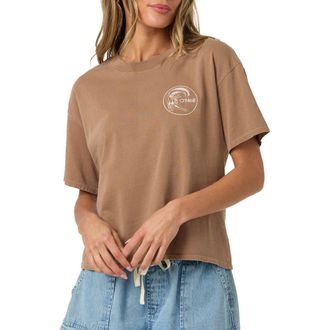 O'Neill OG Salty Circle Surfer Graphic T-Shirt in Carob Brown at Nordstrom, Size Xx-Large