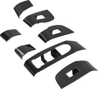 OEM Cubiertas Para El Panel De Interruptores De Puertas Y Ventanas Estilo Fibra De Carbono Para Mazda 3 Cx-30