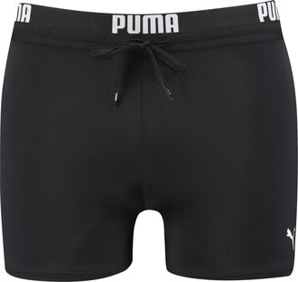 Puma Badehose PUMA PUMA SWIM MEN LOGO TRUNKS, Herren, Gr. XXL, N-Gr, schwarz, Web, Obermaterial: 80% Polyamid, 20% Elasthan, Badehosen Badehose, elastische