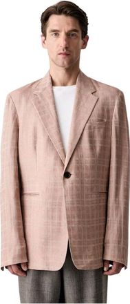 Our Legacy Blazer Shinjuku Non Strutturato - - Jackets - Uomo - Rosa - M