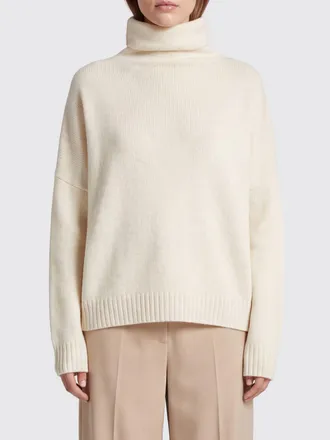 Kujten Dolcevita in 100% cashmere con maniche lunghe e bordi a costine