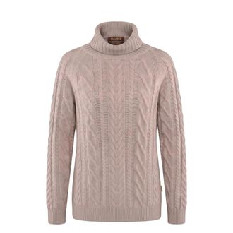 Moorer Trui met hoge hals - Dames - Cashmere truien - Grijs - XS - Kasjmier - Truien & Vesten