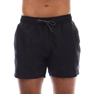 Emporio Armani Heren Logo Getapete Zwemshort (Marine)