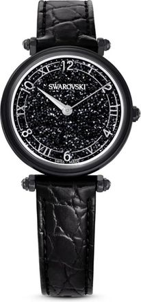 Swarovski Kristalhelder Wonder Dameshorloge Zwart 5664311 - Dames - Horloges - Zwart - ONE Size - Accessoires