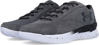 Under Armour UA Curry 1 Lux Low SDE Mens Basketball Trainers 1296619 Sneakers Shoes (UK 7 US 8 EU 41, Graphite Black Graphite Black 040)