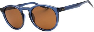 Nike SWERVE P FD1850 Polarized 492 Mens Sunglasses Blue Size 51