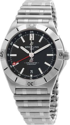 Breitling Chronomat Automatic Chronometer Black Dial Mens Watch A32398101B1A1