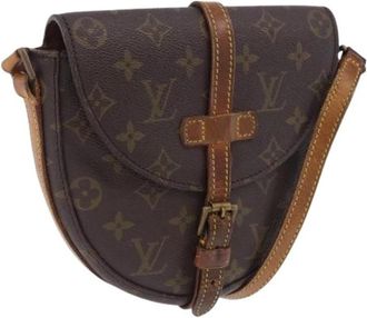 Louis Vuitton Pre-owned Chantilly PM Schoudertas - Dames - Vintage Schoudertas - Bruin - ONE Size - Leer - Vintage