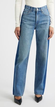Rag & Bone Shea High Waist Straight Leg Jeans in Balboa Shadow at Nordstrom, Size 26
