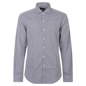 Fay Heren, Overhemden, Blauw, Maat: 2XL
