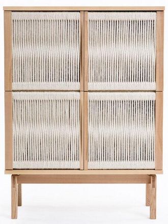 MR.WOOD Highboard Adeljen 90 x 122 cm