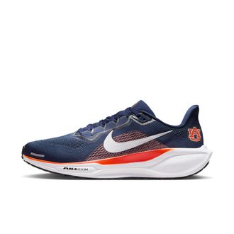 Nike Auburn Pegasus 41 Nike Mens College Road Running Shoes in Blue | IB3252-400