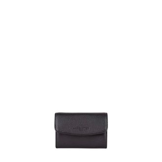 Lancaster Foulonne Pm Portemonnee - Dames - Accessoires - Zwart - Maat: ONE Size Leer