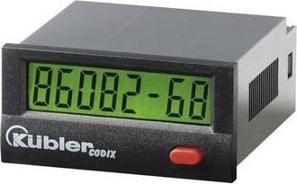 OEM K&uuml;bler Codix 134 Contador Horario Electr&oacute;nico Negro