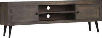vidaXL Mueble Para Tv De Madera Maciza De Mango 140x30x45 Cm Vidaxl