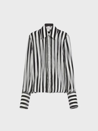 Sportmax Silk Poplin And Organza Shirt