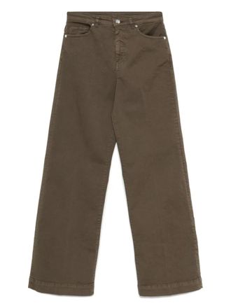 Nine In The Morning cotó rentat jeans - Green