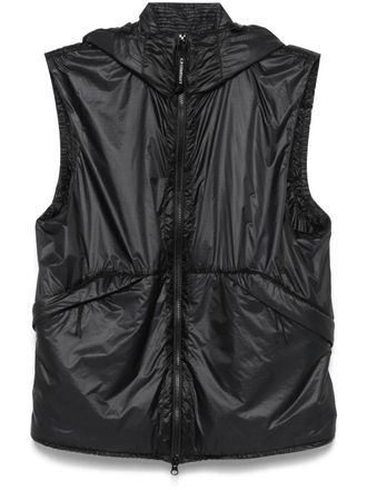 C.P. Company Goggle-detail gilet - men - Polyamide/Polyamide/Polyester - M - Blue