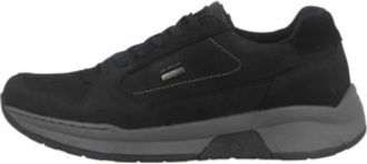 Josef Seibel Zwarte heren sneaker- comfortabel en veelzijdig - Heren - Sneakers - Zwart - 44 EU - Schoenen