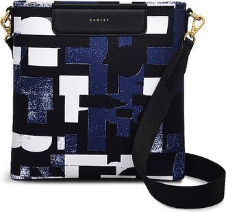 Radley London Southwell Gardens - Abstract Geo Ziptop Crossbody Bag in Evenfall at Nordstrom Rack