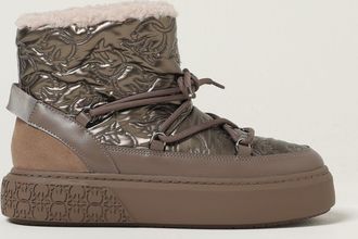 Pinko Stivaletto Pinko in nylon trapuntato e pelle