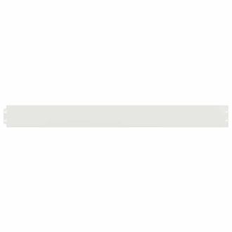 Berkfield Home Lawn Edgings 50 pcs White 10x103 cm Cold-rolled Steel